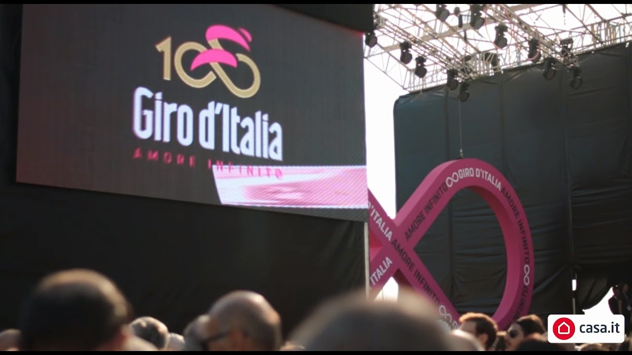 Casa.it al Giro d'Italia: l'inaugurazione del Giro 100