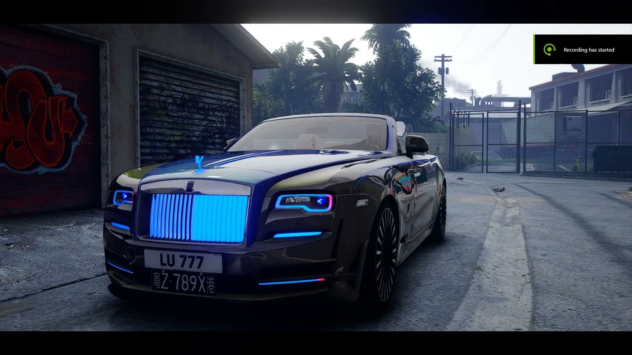 ⚡Animated Light Cars ⚡GTA 5 Rolls-Royce
