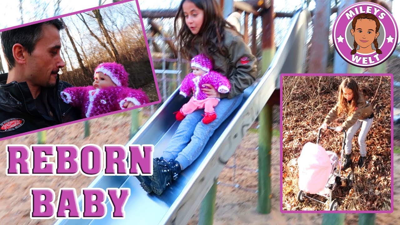 REBORN BABY Spielplatz ABENTEUER - Puppenmama in Aktion - Mileys Welt
