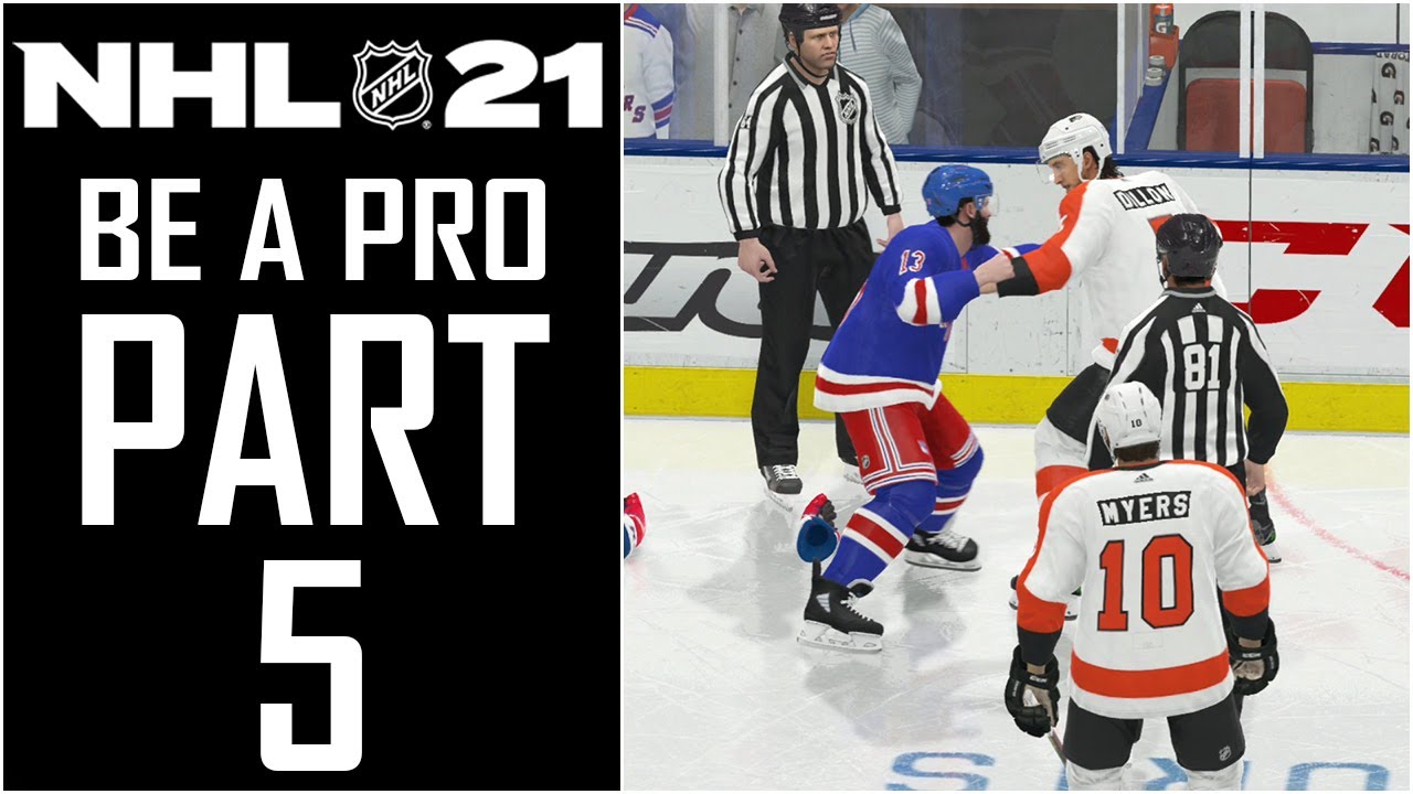 NHL 21 - Be A Pro Career - Walkthrough - Part 5 - 
