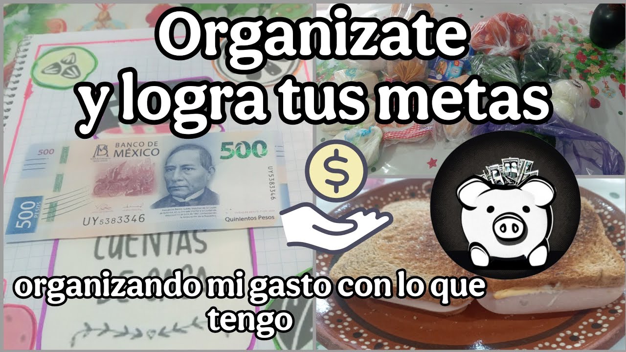 💵COMO ORGANIZAR MI GASTO SEMANAL CON POCO PRESUPUESTO 💵 ORGANIZACIÓN CON LO QUE ESTA EN EL HOGAR 