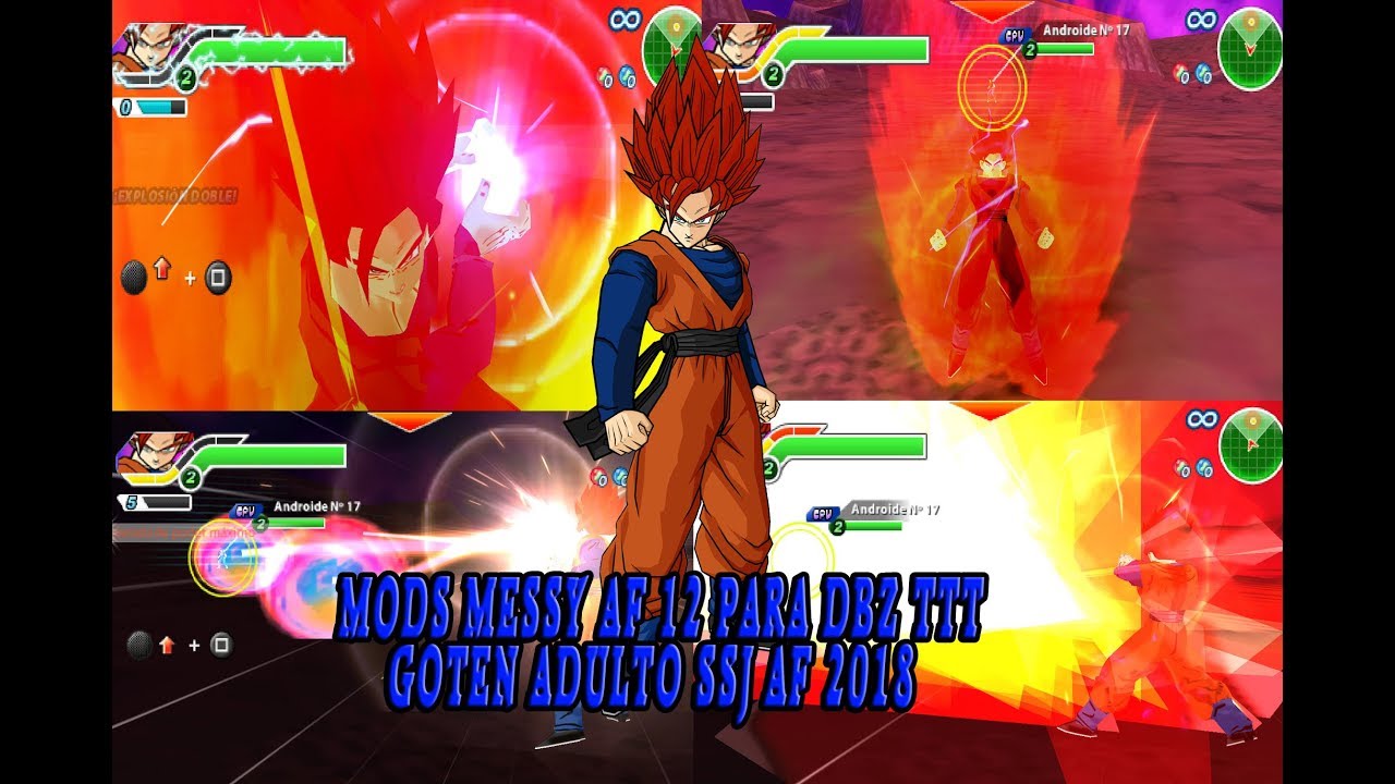 Goten Adult ssj Mod For DBZ TTT 2018