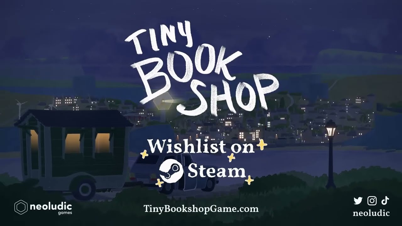 Tiny Book Shop - PlayStation 5, Nintendo Switch - Trailer - Retail [PEGI EU / ESRB US]