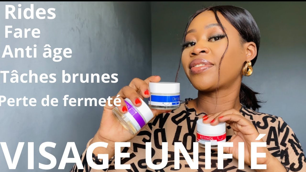 Crème De Visage Au Collagène,Acide Hyaluronique Retinol | peau lisse jeune