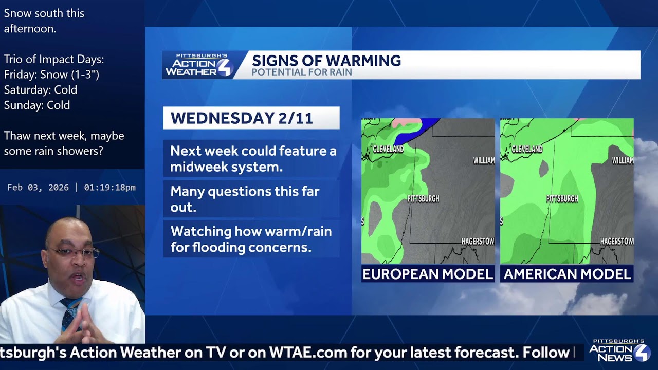Live February 03: More cold and snow for Western PA