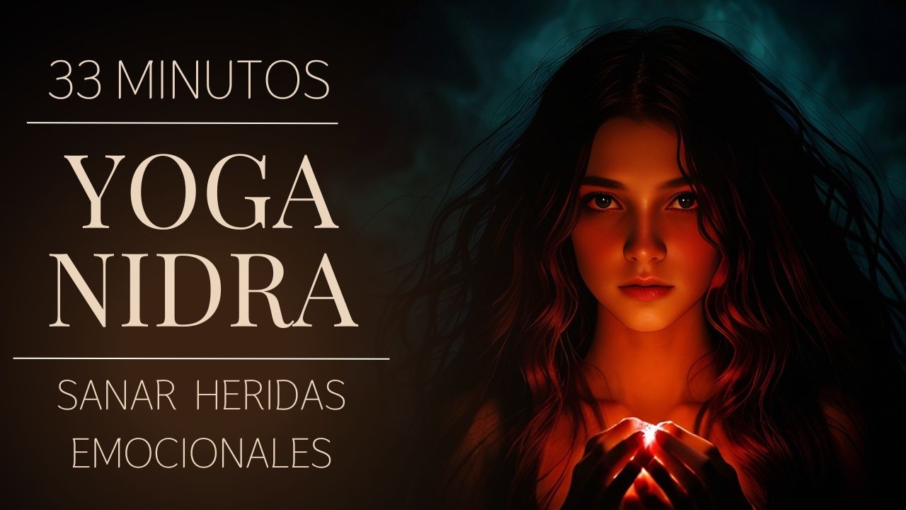 Meditación profunda de Yoga Nidra 33 min.  | Sanando las heridas emocionales