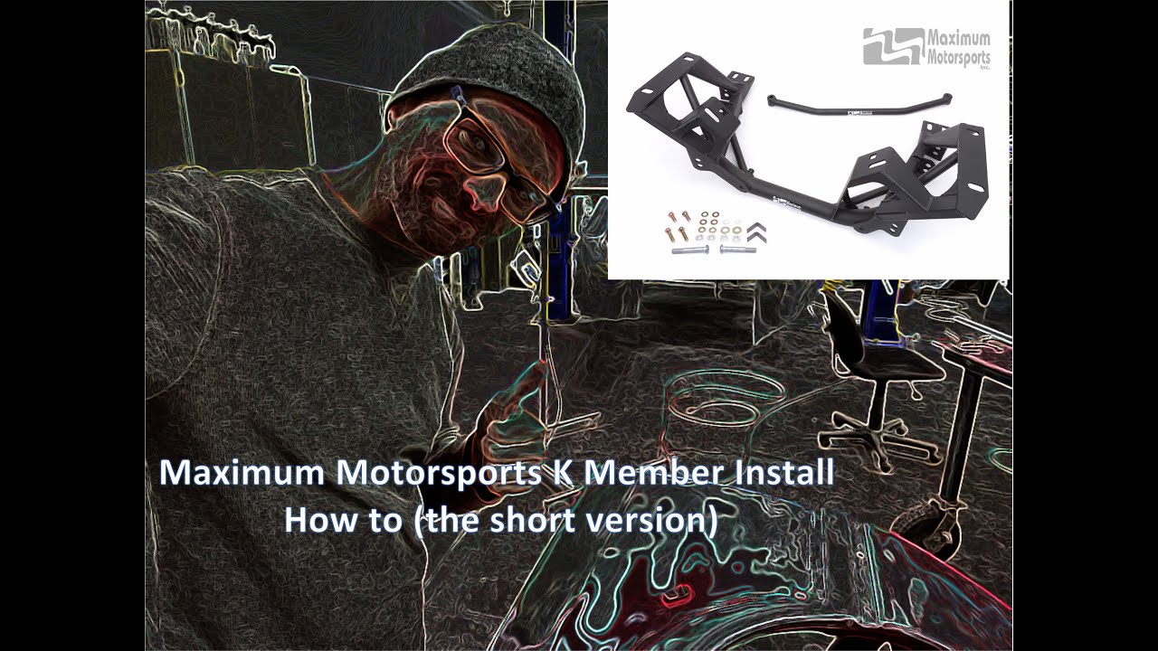 Maximum Motorsports K member install: Foxbody Mustang (the quick and easy edition)