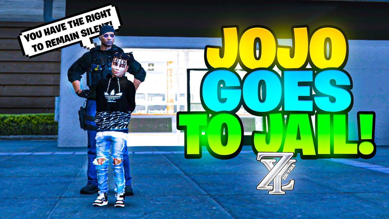 🤣JOJO GOES TO JAIL FOR SCAMMING & TRIES TO RUN AWAY! ZOO YORK RP  (FUNNY MOMENTS) PT. 8