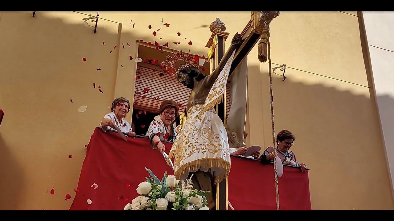 Salida procesión subida del Cristo Tobarra 2024