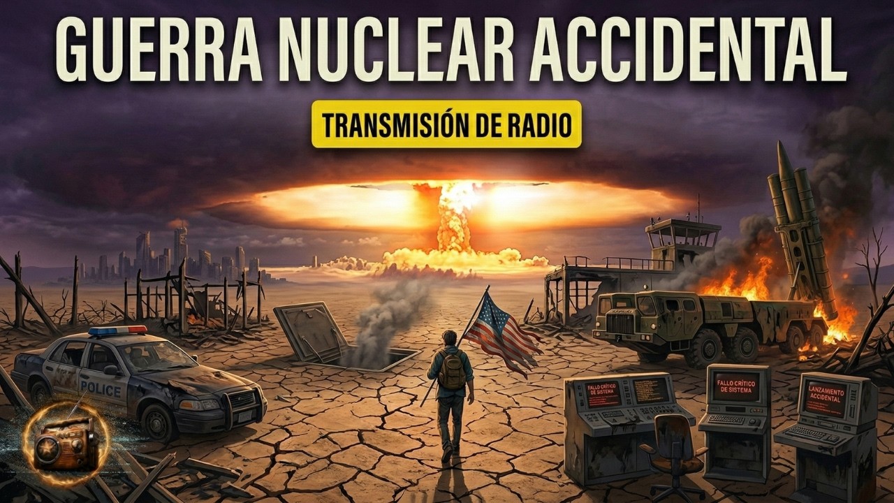 Estás Escuchando la Radio Cuando se lanza una Bomba Nuclear por Error