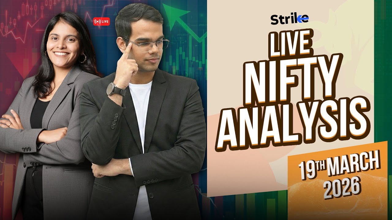 Nifty 50 Live Trading & Bank Nifty Live Analysis For 19 March 2026 Stock Market | Strike Money