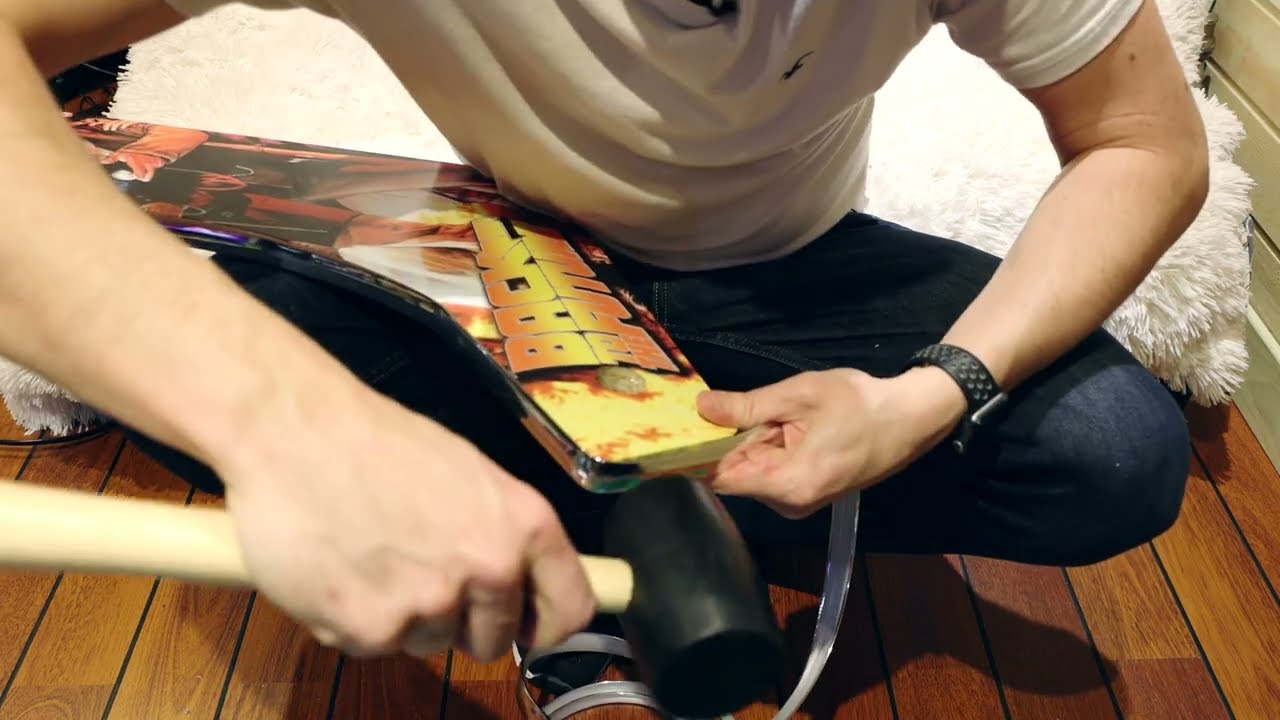 FABRIQUER SON BARTOP [2/11] Pose du T-molding
