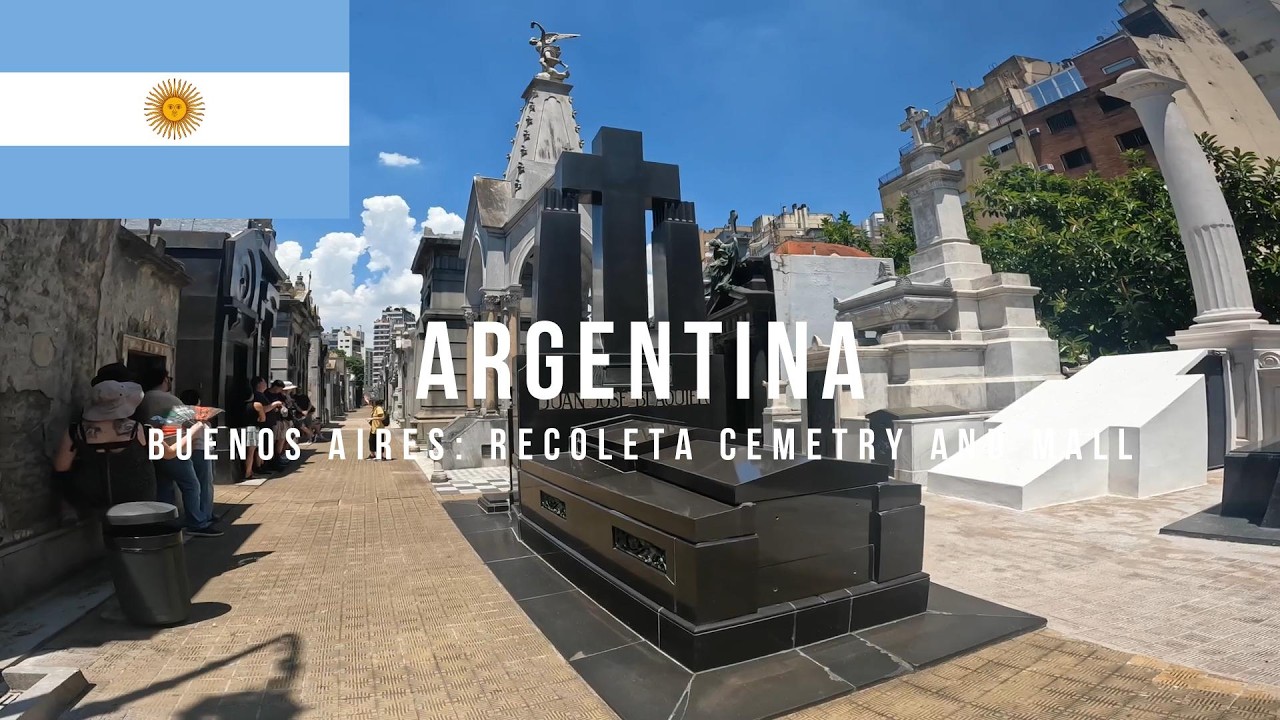 🇦🇷 Argentina Ep. 2 (Buenos Aires): WORLD'S Most Fancy GRAVEYARD!! SUMMER in Buenos Aires!!
