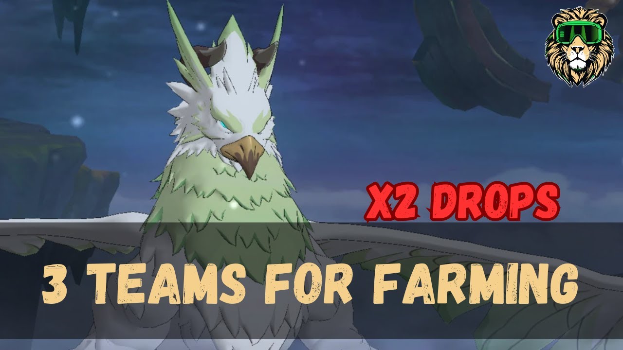 3 TEAMS TO FARM HRAESVELGR [Bird]! - Seven Deadly Sins Grand Cross