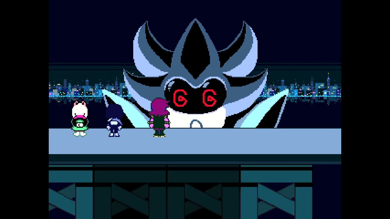 DELTARUNE Chapter 2 Snowgrave Route Queens Mansion