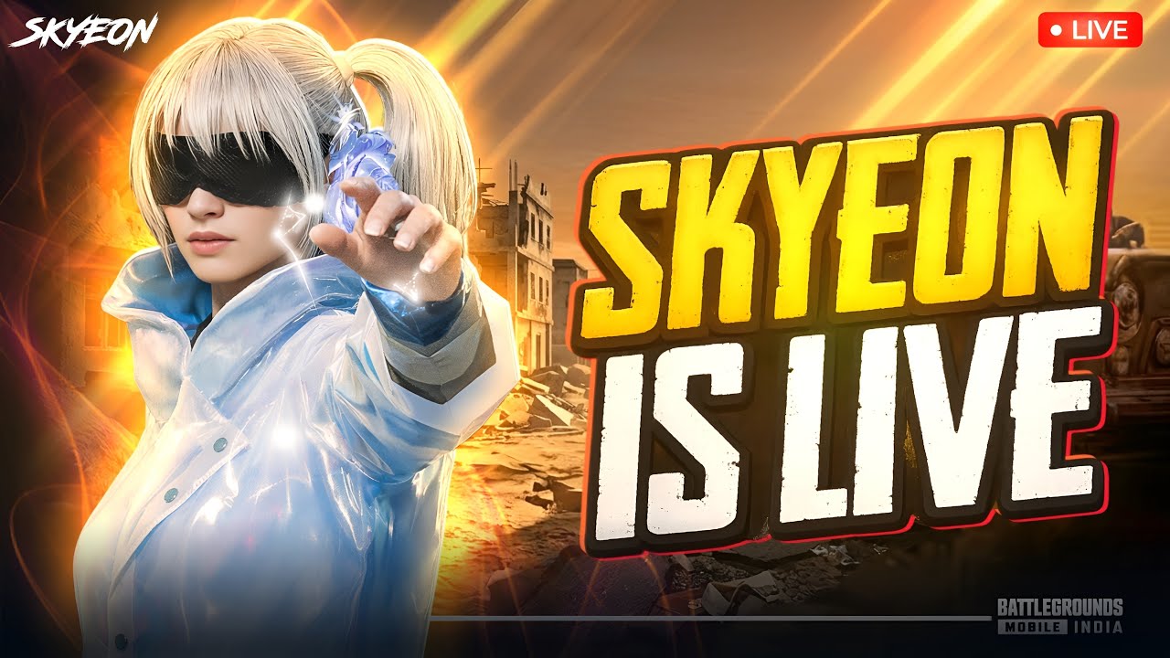 The OG Mode Returns , Skyhigh Spectacle Is Back 😍 ! | SKYEON IS LIVE | #BGMI #PUBGMOBILE #LIVESTREAM