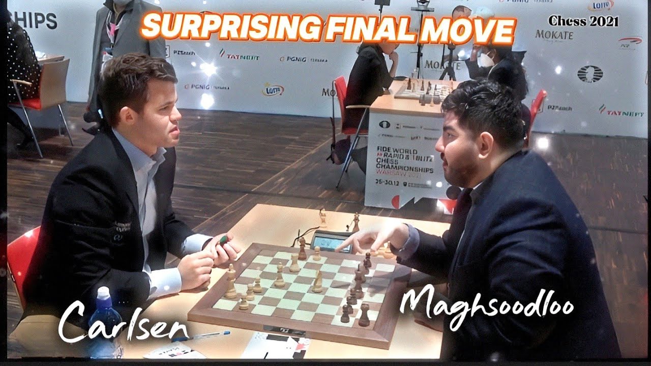 Magnus Carlsen vs Parham Maghsoodloo | World Blitz 2021 | Round 13