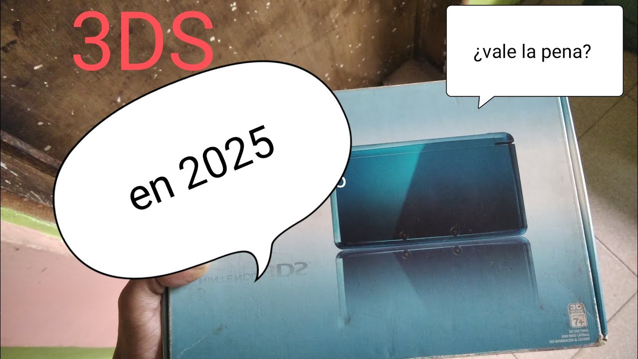 ¡Unboxing de la Nintendo 3DS! 😲 ¿vale la pena en 2025?