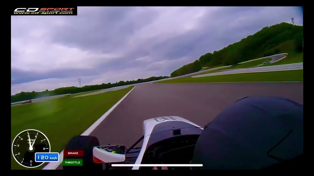 Tour en Formule Renault sur le circuit du Laquais cdsport