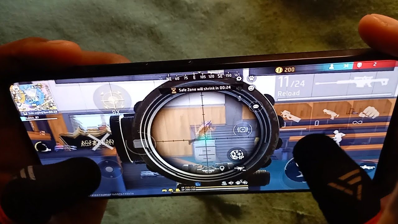 Solo VS Squad M82B Sniper Moment And Highlights/Poco f6 Gameplay