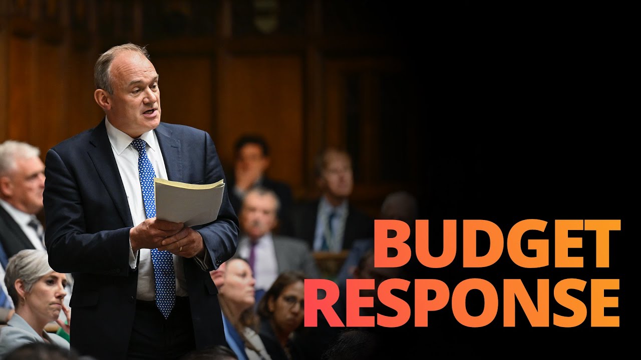 Ed Davey Responds to the 2024 Budget