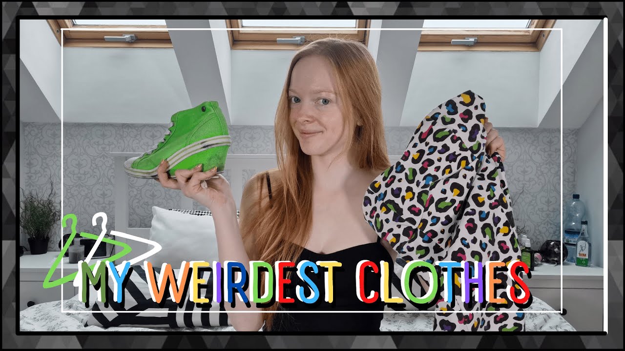 What are the WEIRDEST CLOTHES in my closet? | Try On Clothes