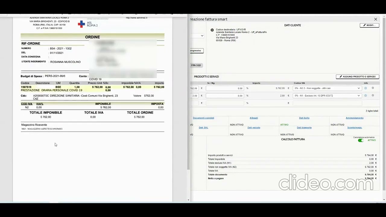 nso fattura elettronica