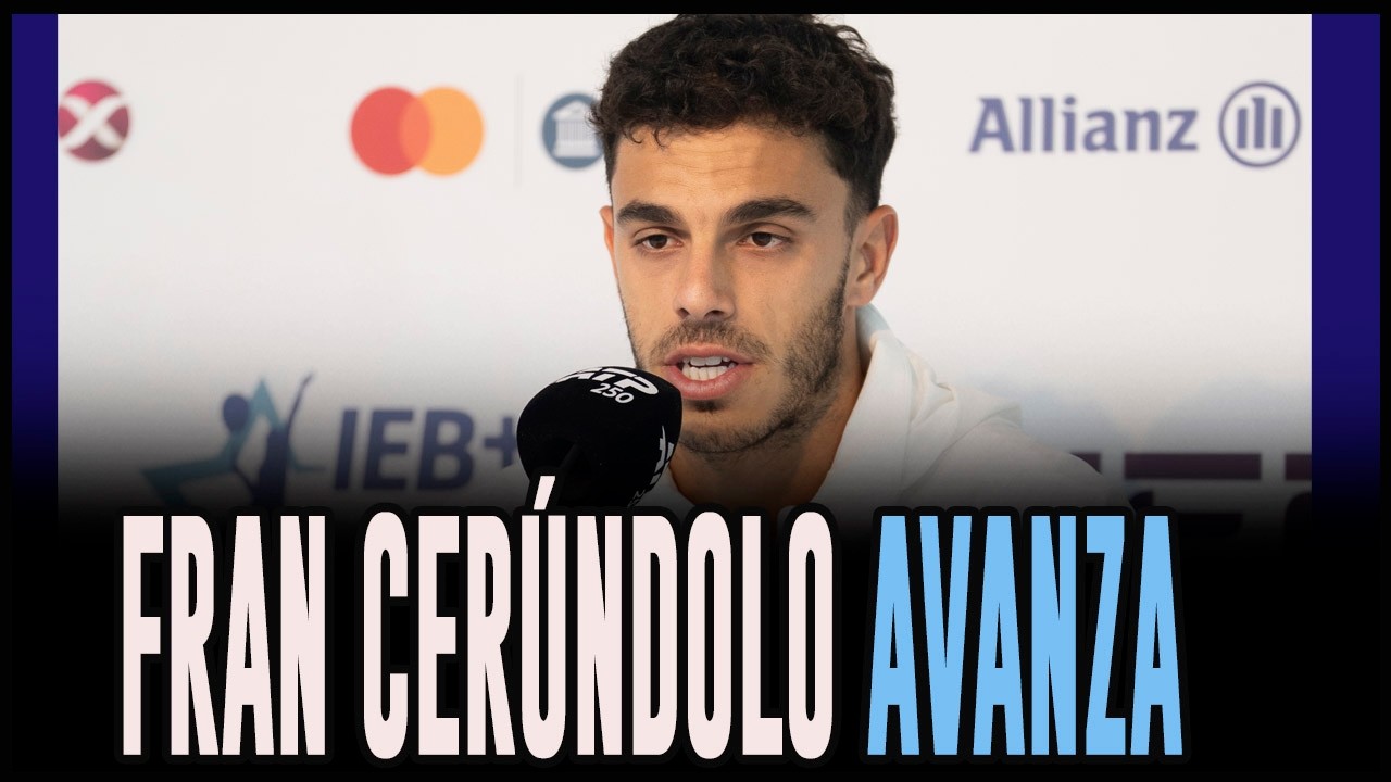 FRAN CERUNDOLO AVANZA EN EL ARGENTINA OPEN