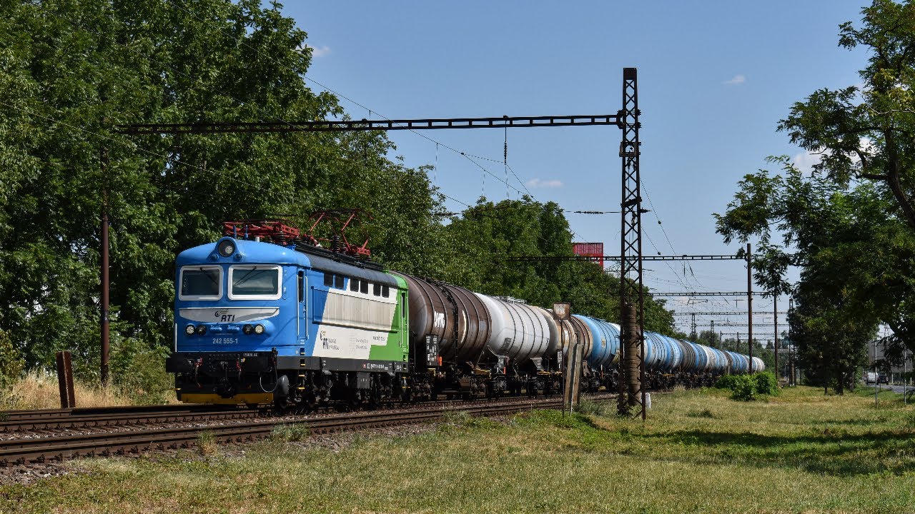 Vlaky na ružinovskej trojkoľajke│7.8.2022