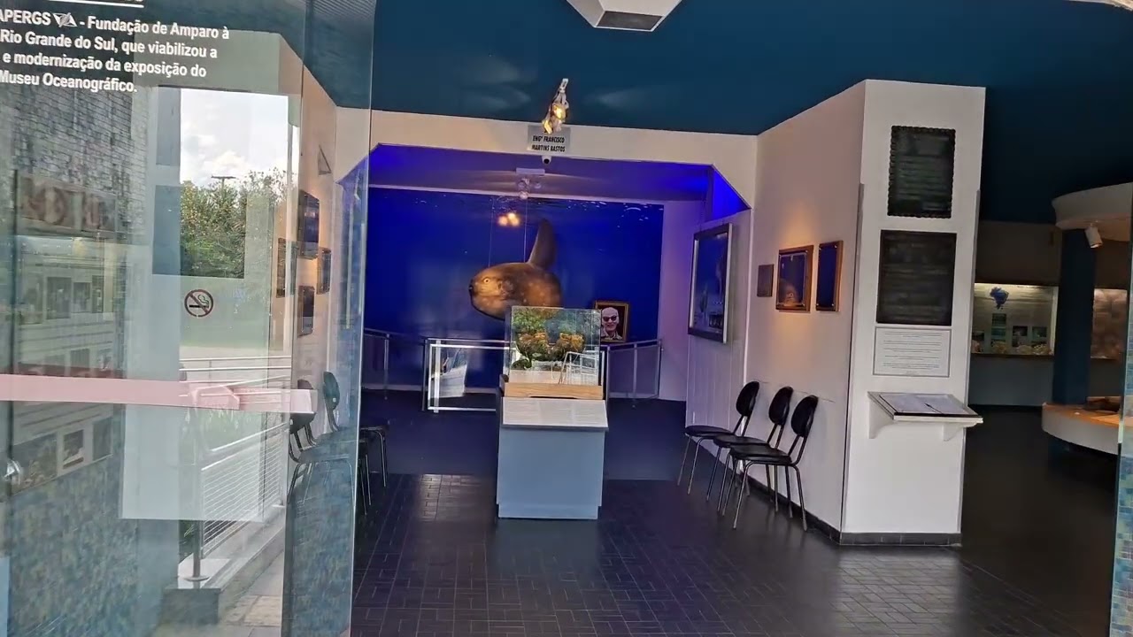 TOUR NO MUSEU OCEANOGRAFICO  T2EP143 CIDADE DO RIO GRANDE 