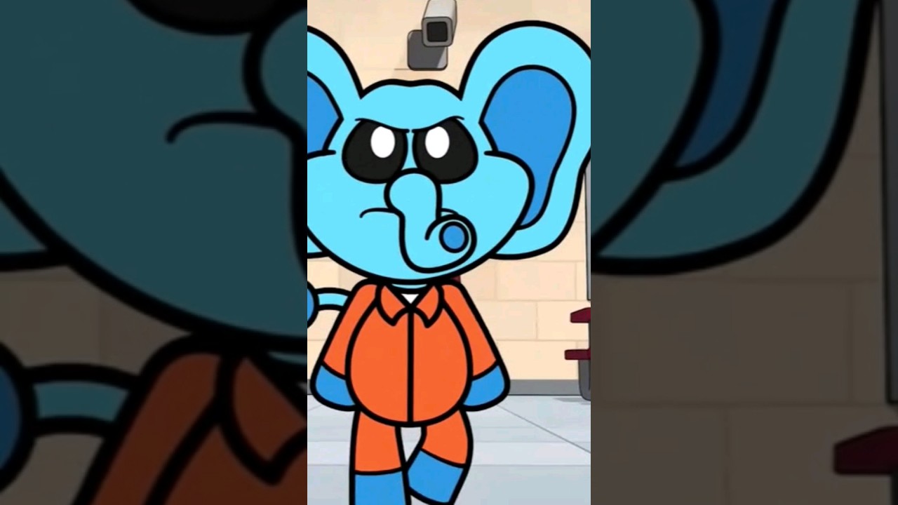 Bubba Bubbaphant#Poppy Playtime Chapter 3#Catnap in jail#shorts