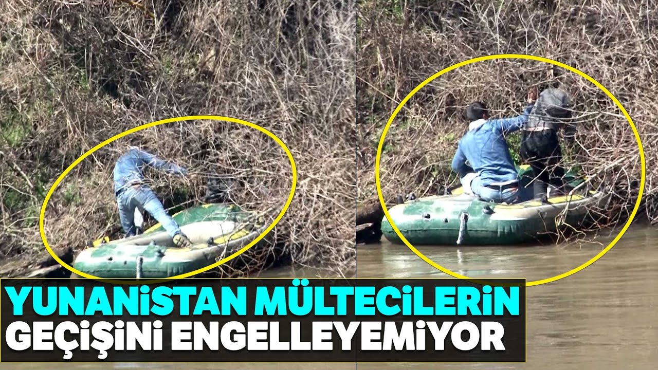 Yunan Askerler Yanından Geçen Mültecileri Görmedi