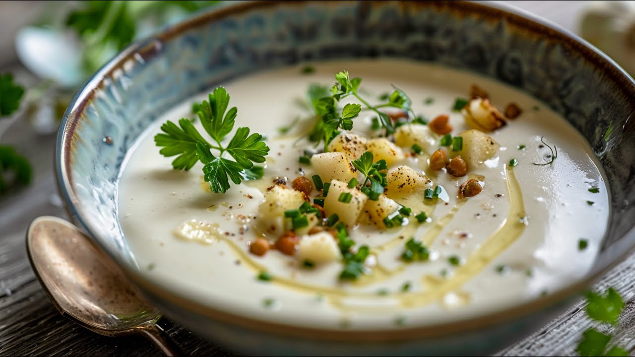 Cremige Sellerie-Apfel-Suppe | Einfach & Köstlich