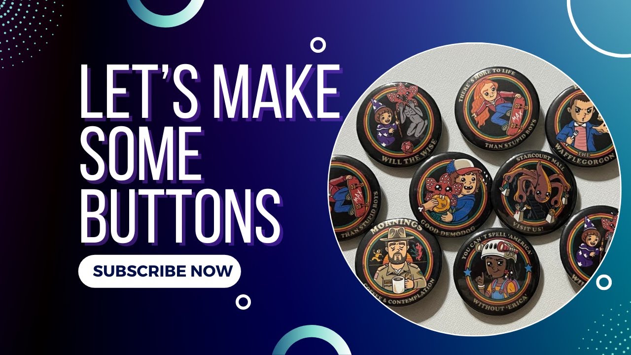 Let’s Create Some Buttons || We R Makers Button Press