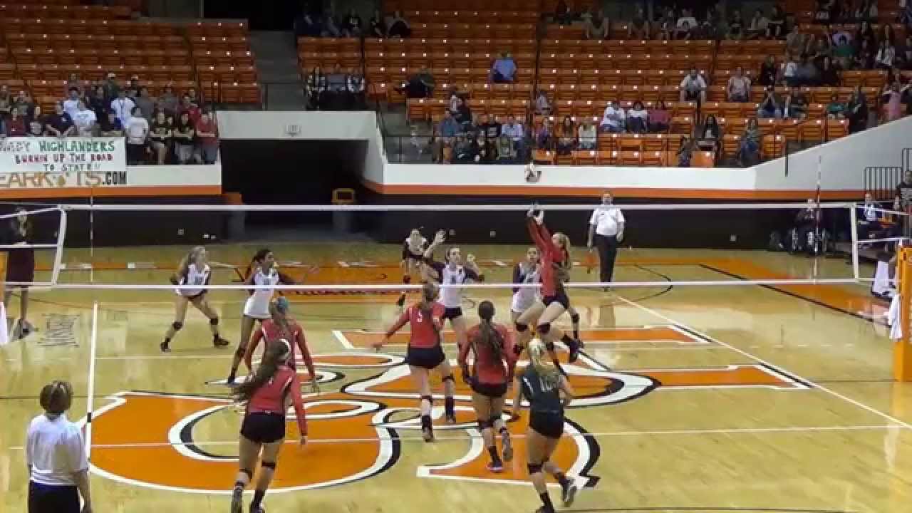 The Woodlands High School volleyball vs. Plano - 2013 Texas State Regional Finals