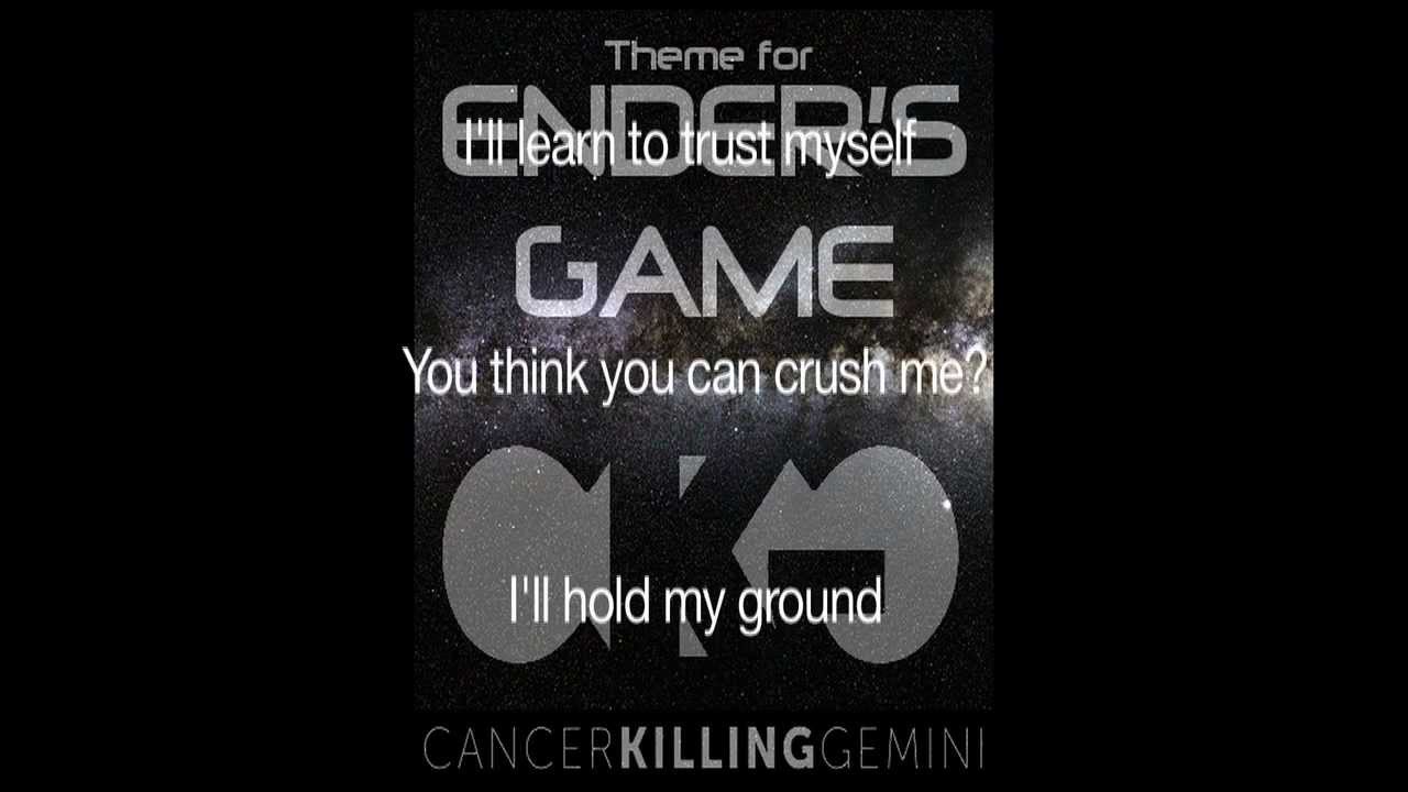 Ender's Game: Theme For Ender's Game by Cancer Killing Gemini
