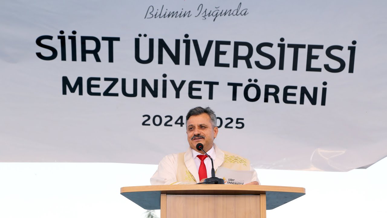 Siirt Üniversitesi Mezuniyeti 2025