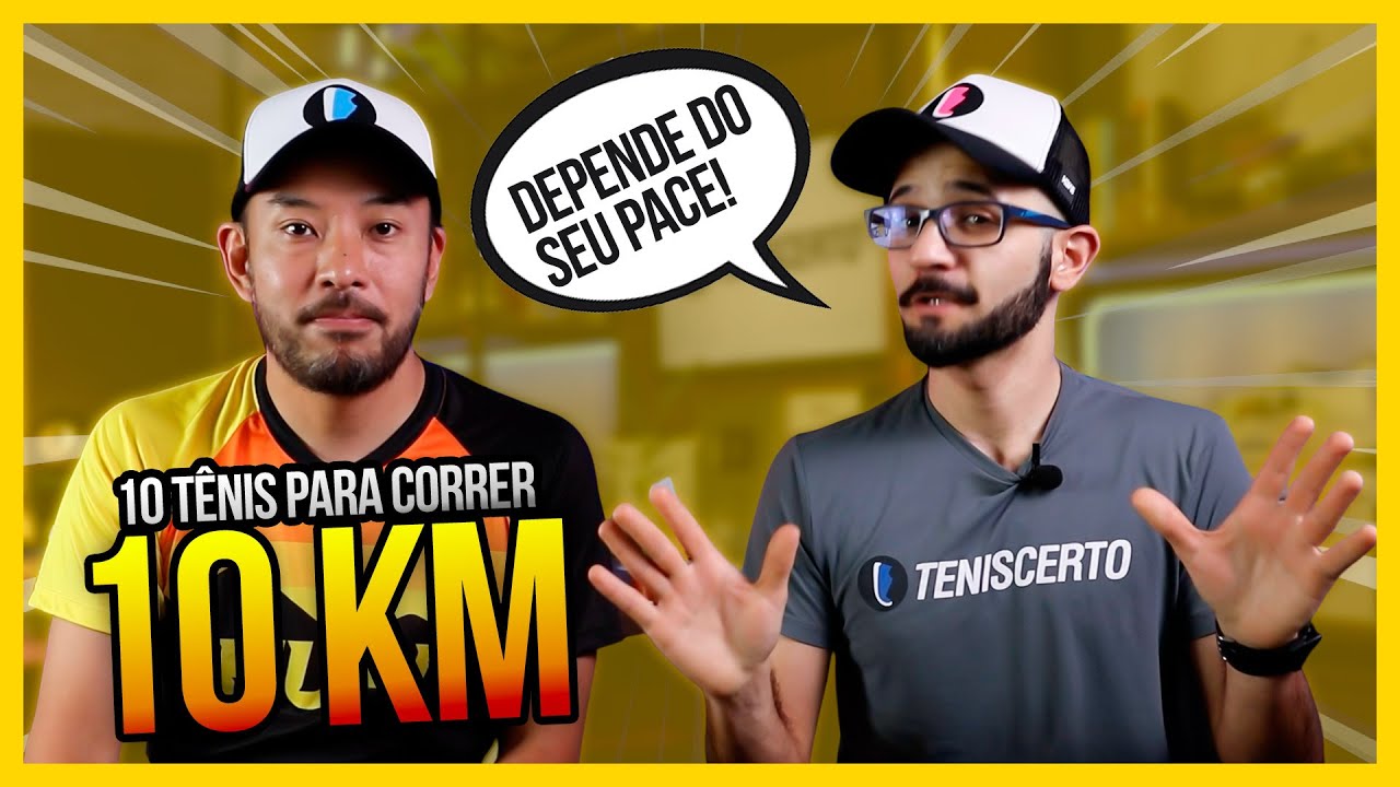 10 SUGESTÕES DE TÊNIS para 10K! (vai correr pra quanto?)