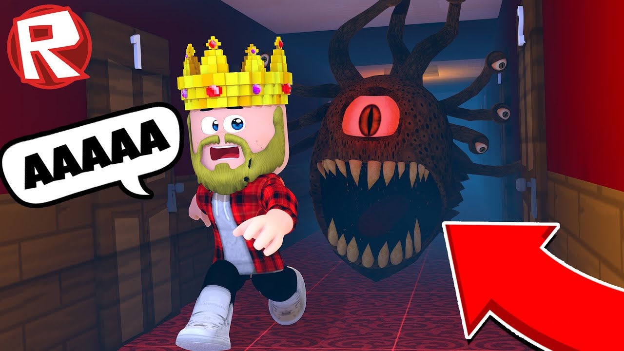 НОЧЬ В СТРАШНОМ ОТЕЛЕ! ROBLOX