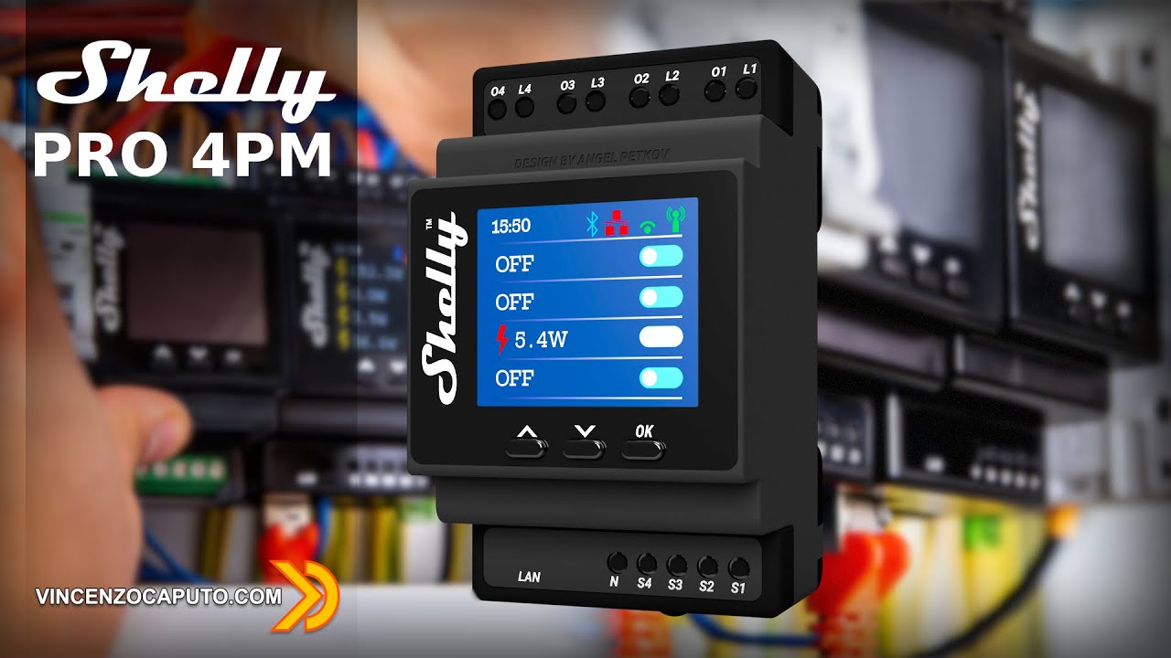 Recensione Shelly PRO 4PM finalmente qui con l'attesissimo supporto LAN