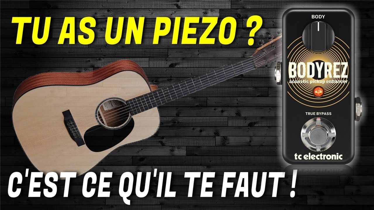 TC Electronic BODYREZ : LA Solution pour avoir LE SON avec une Acoustique [TEST MATOS GUITARE]