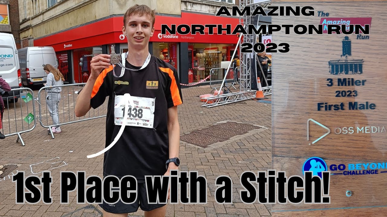 Winning a race in my hometown! The Amazing Northampton Run 2023 Race Vlog.