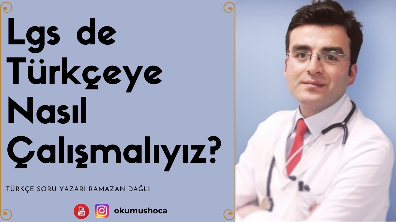 2021 LGS İçin Türkçeye Nasıl Çalışmalıyız? I Okyanus Master Yazarı Ramazan Dağlı