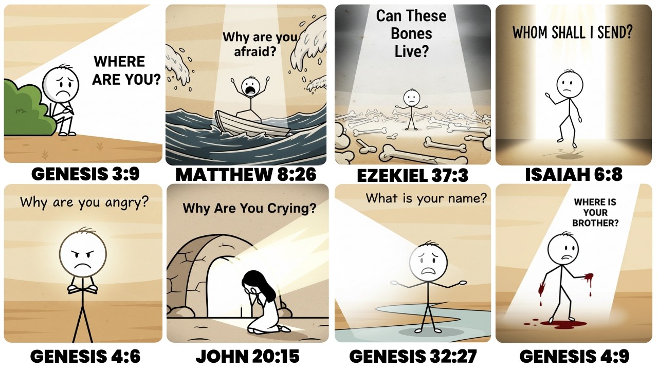 Every Major Question God Asks in the Bible Explained