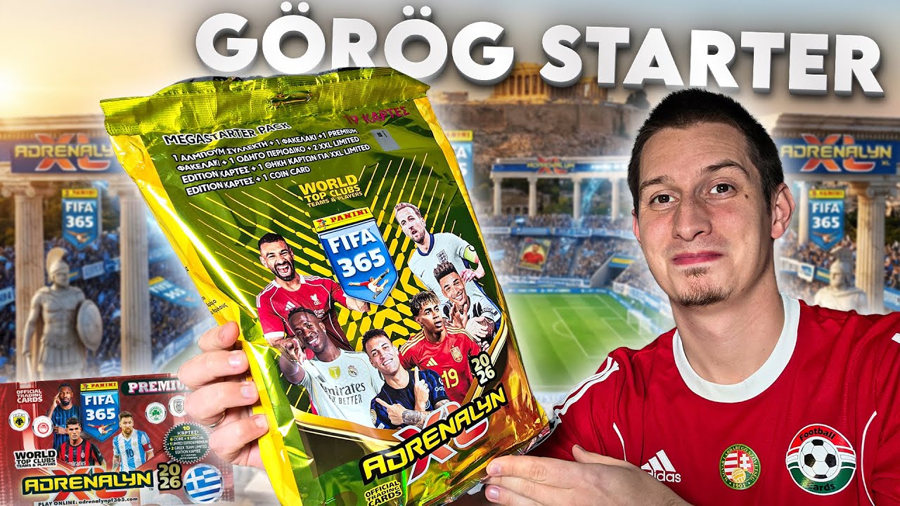 Panini Adrenalyn XL FIFA 365 2026 | Görög Kezdőcsomag!