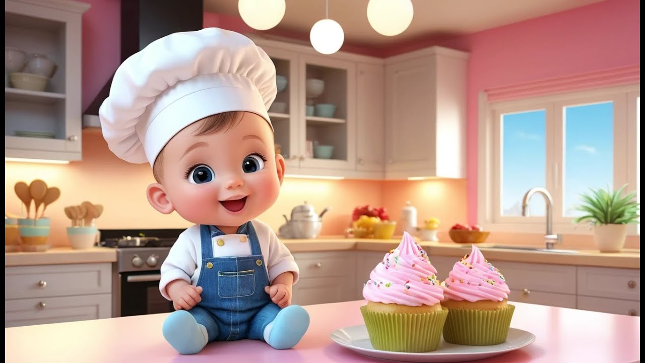 Baby Chef Cupcake Party | Fun Learning & Action Song for Toddlers