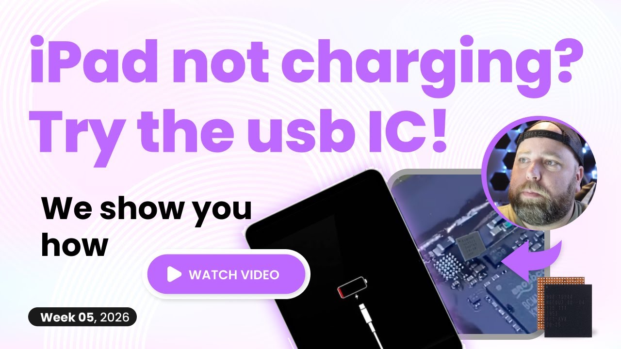 iPad 10 Won’t Charge | USB IC Failure Diagnosis & Repair