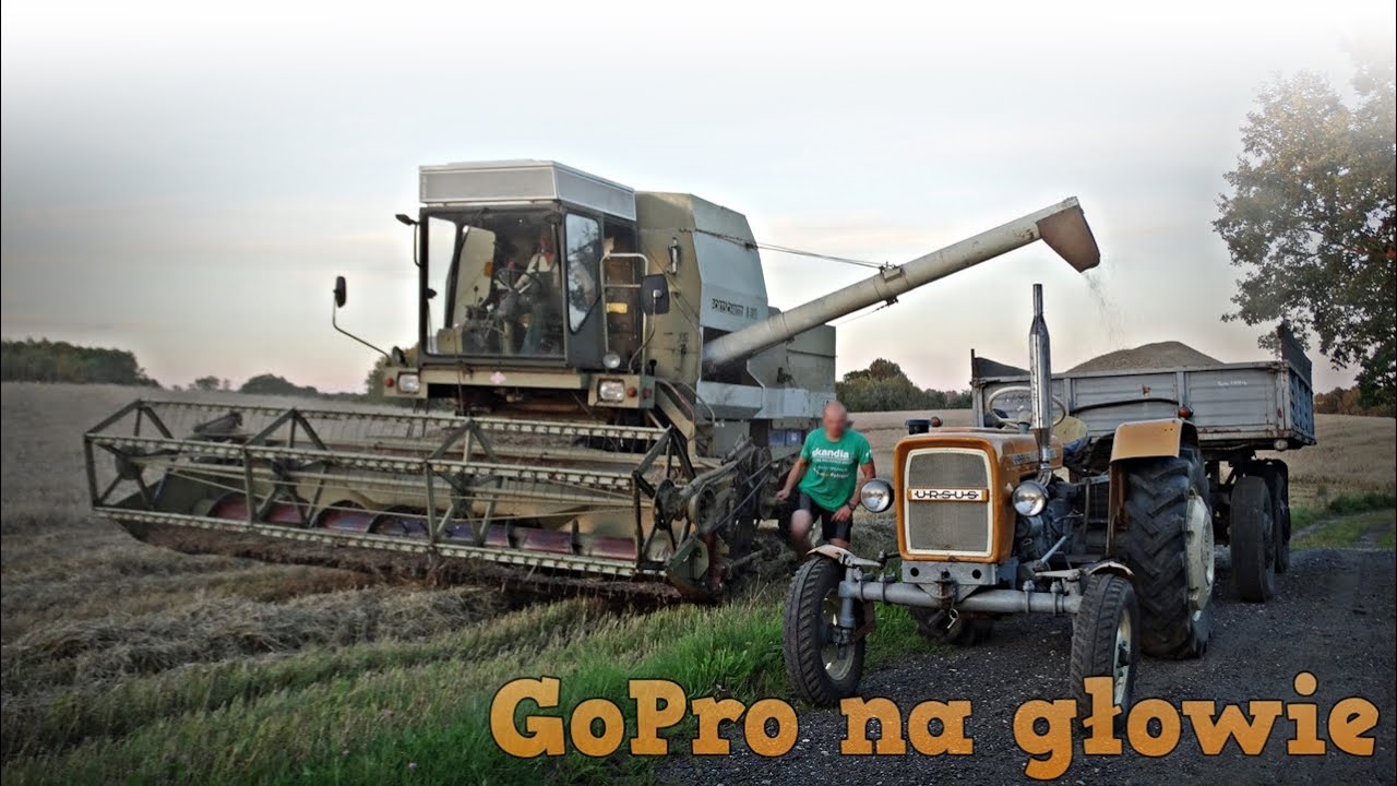 Żniwa na Polskiej Wsi - GR Mokrzyn ☆ GoPro na głowie #7 - Wtopy, wyciąganie & na 30 sypanie... ㋡