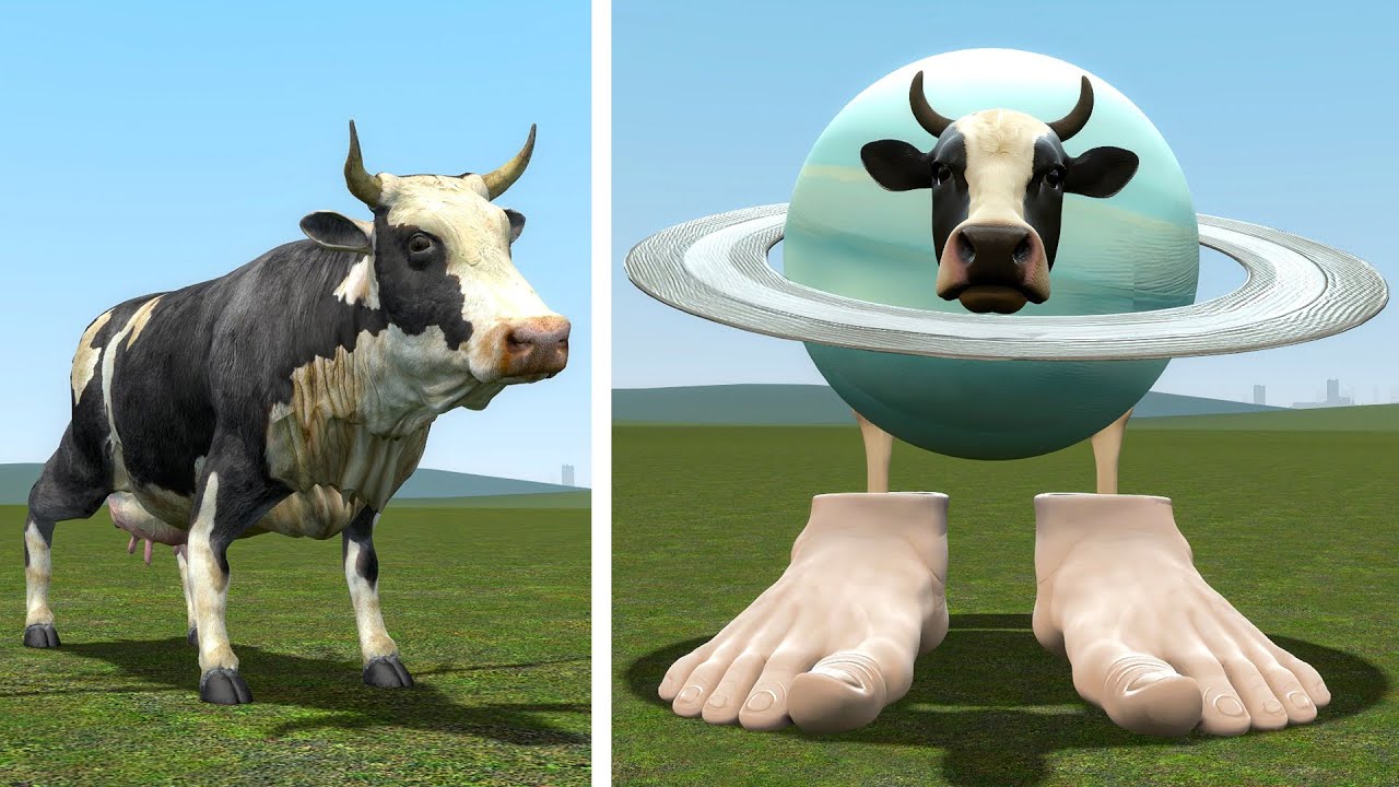 EVOLUTION OF NEW LA VACA SATURNO SATURNITA! - Italian Brainrot Memes In Garry's Mod!