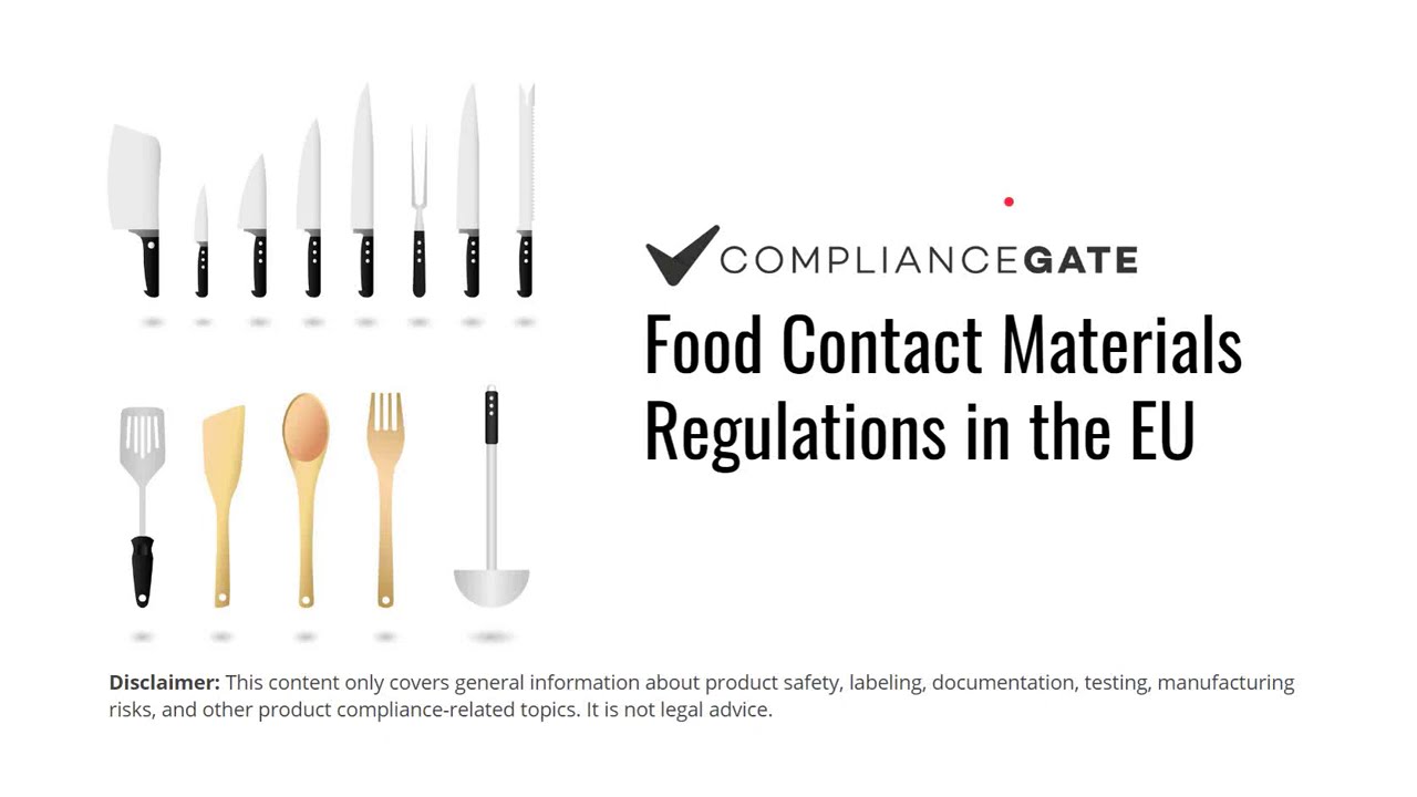 Food Contact Materials Regulations in the European Union
